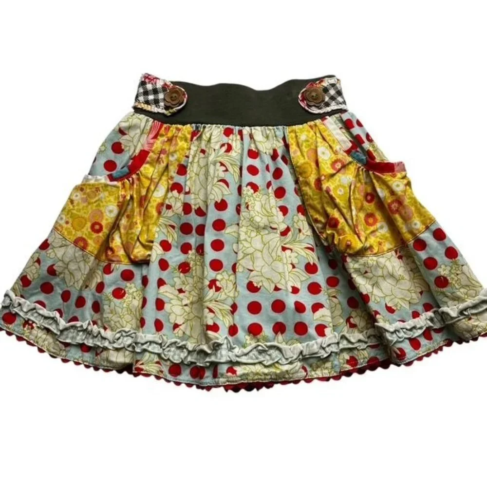 Matilda Jane Serendipity Dairy Queen Gabbi Skirt Size 4 - Picture 1 of 7